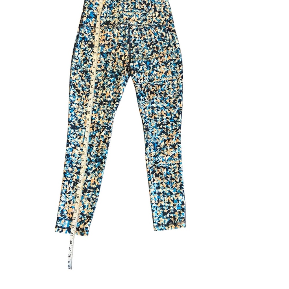 Girls size 7/8 Xersion quick dry ankle leggings multi color - C38
